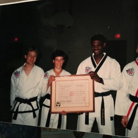 Getting my 1st Degree Blackbelt at 13 years old