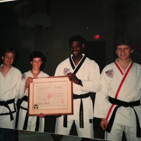 Getting my 1st Degree Blackbelt at 13 years old