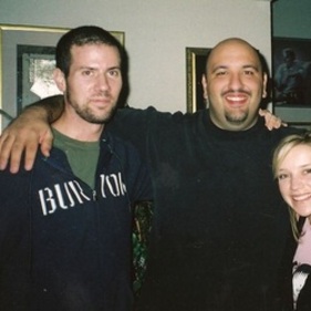 With friends back at parents' home first day back